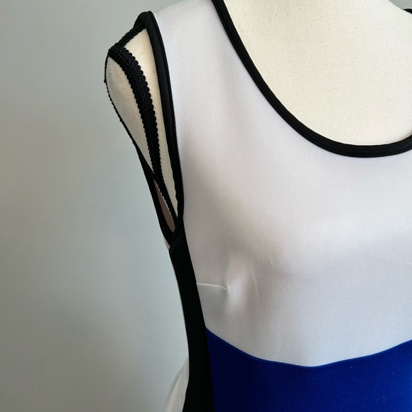 VINTAGE Fit and Flare Midi Dress Size Small - Picture 5 of 6